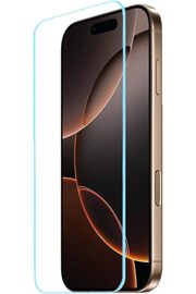STOREMAX Cam Ekran 16 Pro 6.3" için HD Görüntü Tamperli Cam Çerçevesiz, Darbeye Dayanıklı Dinamik Çerçeve Uyu