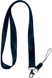 STOREMAX Siyah Mermer Boyun ipi Telefon Askısı Lanyard 1014773