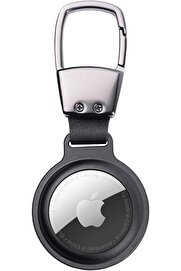 STOREMAX TagSafe HookSteel Taşınabilir Anahtarlık Darbeye Dayanıklı Metal Askılı AirTag Kılıf (Siyah) 117571