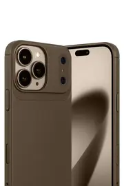 Fırsatkoli̇k Apple İphone 17 Pro Auto Focus Karbon Kapak - Kahverengi̇-(5796)