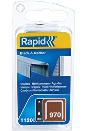 STOREMAX modashine Zımba teli Tip 970, 8 mm zımba, 1.120 adet, & el ve elektrikli zımba makineleri için düz t