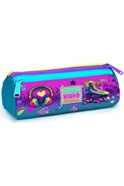 STOREMAX modashine Pembe Turkuaz Kulaklık Paten Üç Bölmeli Çantası - Kız Çocuk modascope 1014773