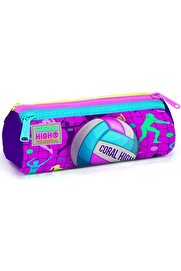 STOREMAX modashine Pembe Mor Voleybol Üç Bölmeli Çantası - Kız Çocuk modascope 1014773