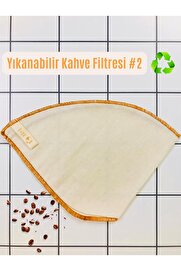 STOREMAX modashine yoga and (2 adet) Yıkanabilir, Kumaş, Organik Kahve Filtresi (no:2) Ağartılmamış%100 Ham P