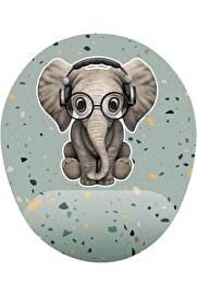 STOREMAX modashine fikirler Minik Sevimli Fil Bilek Destekli Mouse Pad modascope 1014773