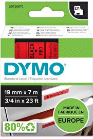 STOREMAX modashine D1 Yedek Şerit, 19 mm x 7 mt, Kırmızı/Siyah (45807) modascope 1014773