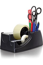 STOREMAX elizzashop Heavy Duty 2'si 1 arada bant dağıtıcı, geri dönüştürülmüş, siyah (96660) elizzashop