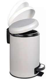 STOREMAX Paslanmaz Elit Pedallı Çöp Kovası Beyaz 12 LT (000302-2) 1175713
