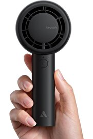 STOREMAX Taşınabilir Taşınabilir Turbo Fan [16H Maksimum Soğutma Süresi], 5 Hızlı USB Şarj Edilebilir Mini Ki