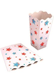 STOREMAX modashine Büyük Karton Pop Corn/Mısır Kutusu 100 Adet modascope 1014773
