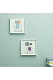 STOREMAX svngsphereshop Fil Tasarımlı Bebek Odası Çerçeve – 20x20 cm | Modern, Sevimli Duvar Dekoru svngspher
