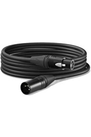STOREMAX MCB-10X Kaliteli Mikrofon Kablosu XLR + XLR 10 Metre Siyah Renk 1014773