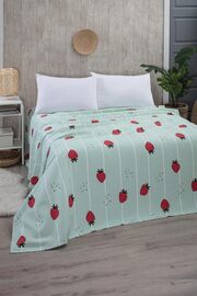 STOREMAX Tek Kişilik Pike Yatak Örtüsü 170 x 230 Yeşil 1014773