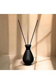STOREMAX svngsphereshop Amaçlı Siyah Cam Vazo - Çiçek, Koku Çubukları ve Dekoratif Kullanım için Şık Tasarım