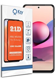 STOREMAX İLETİŞİM 10S ile uyumlu Tam Kaplayan 21D Temperli Ekran Cam 1014773