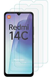 STOREMAX 14C Screen Protector Glass Cam Ekran (3`lü Paket) [ 14C ile Uyumlu Ekran - Şeffaf] 1014773
