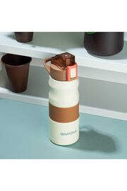 STOREMAX 1393-1 Paslanmaz Çelik Sızdırmaz Çift Katmanlı Yalıtımlı Çay Kahve Termosu Krem 350 ml 1014773
