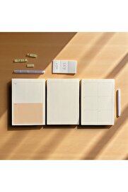 STOREMAX modashine Tanıtım 3’lü Masaüstü Planlayıcı Seti – Bugün & Yarın & Haftalık Plan | Noktalı Sayfa | Ko