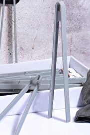 STOREMAX modashine Diyarı Silikon Tutacak Maşa 29 Cm Füme modascope 1014773