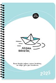 STOREMAX modashine Şeyler 2025-13 * 19,5 Haftalık Ajanda - Akışına Bıraktım modascope 1014773