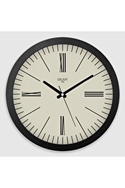 STOREMAX Premium Serisi Roma Rakamlı Modern Kadranlı Duvar Saati 35 cm Siyah 1014773