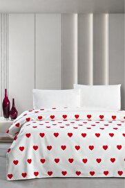 STOREMAX Hamlet Çift Kişilik Pike Yatak Örtüsü 220x230 Kırmızı 1014773