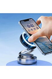 STOREMAX Kablosuz Araç İçi Cep Telefonu Tutucu Araç içi Montaj Süper Güçlü Vakumlu Manyetik Telefon Tutucu ZR