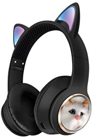 STOREMAX Wireless 5.3 Stereo Kedili Kulak Üstü Bluetooth Kulaklık Siyah BLT-45 1175713