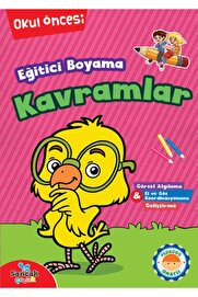 Ti̇maş Yayınları Eği̇ti̇ci̇ Boyama - Kavramlar