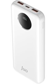 STOREMAX 10000mAh 22.5W Led Ekranlı Taşınabilir Hızlı Şarj Cihazı Powerbank Beyaz 1014773