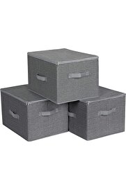 STOREMAX Kapaklı Saklama Kutuları, 3'lü Set Ryzb03G 1014773