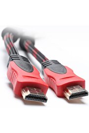 STOREMAX elizzashop HDMI Kablo Örgü Sargılı Dayanıklı Full HD Televizyon/Monitör/TV Hdmi Kablosu/Uydu Alıcısı