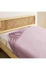 STOREMAX Penye Çift Kişilik%100 Pamuk Çarşaf Pembe 1014773