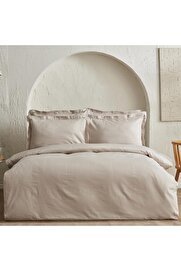 STOREMAX Uniq%100 Pamuk Çift Kişilik Nevresim Takımı Taş 1014773