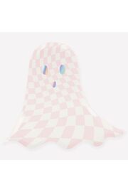 STOREMAX svngsphereshop Meri - Pink Checker Ghost Plates - Pembe Hayalet Tabaklar (8'li) svngsphereshop