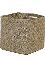 STOREMAX Textile Siyah Kırçıllı Jüt Halat Sepet 30 x 30 x 30 cm 1014773