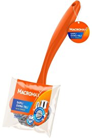STOREMAX Saplı Ovma Teli, Ergonomik Tutma Saplı Paslanmaz Çelik Bulaşık ve Fırçası 1014773