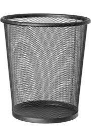 STOREMAX svngsphereshop moon Mesh | 699768 | Kağıt Sepeti File Çöp Kovası Siyah Ofis | Çelik, Siyah | 12 L Ka