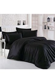 STOREMAX Ranforce%100 Pamuk Çift kişilik Nevresim Takımı - Siyah 1014773