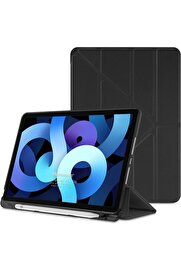 STOREMAX iPad Air 11 2025 Kılıf (A3266-A3267) Origami Pencil Siyah [iPad Air 11 2025 ile Uyumlu Kılıf - Siyah