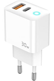 STOREMAX PD 30Watt Hızlı Şarj Aleti, A + C Girişli, Beyaz 1014773