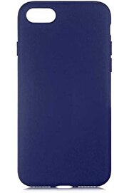 STOREMAX 7/8 / SE 2020 / SE 2022 Uyumlu Mat Yumuşak Silikon Kılıf (Mavi) 1014773