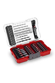 STOREMAX M- 39-Parça Darbeye Dayanıklı Set (25 mm Uçlar, Metal Matkap, Ahşap, Taş, 60 mm Tutucu, Lokma Anahta