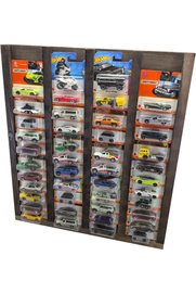 STOREMAX Kart Rafı, Ahşap Regular Kart Sergileme Vitrini, Kutusunda Card Oyuncak Araba rafı-Ceviz 1014773