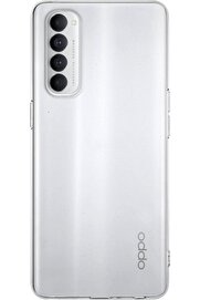 STOREMAX İletişim Reno 4 Pro Kapak 1mm Süper Silikon Şeffaf Kılıf 1014773