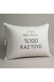 STOREMAX TEKSTIL%100 Kaz Tüyü Yastık 20 Gıdık (ALÇAK YATIŞ) 50x70 Elizza - Biyeli 1014773