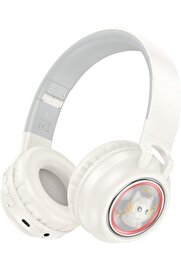 STOREMAX Cute Fun BT RGB Kablosuz Kafaüstü Kulaklık 1175713
