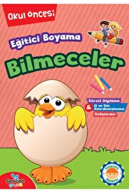 Ti̇maş Yayınları Eği̇ti̇ci̇ Boyama - Bi̇lmeceler