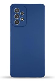STOREMAX elizzashop İletişim Galaxy A52 ile Uyumlu Kapak ile Uyumlu İçi Kadife Kamera Korumalı Lansman Silik