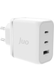 STOREMAX 65W USB-C + USB-A 3 Portlu GaN Şarj Aleti & & Type-C Hızlı Şarj Cihazı 1014773